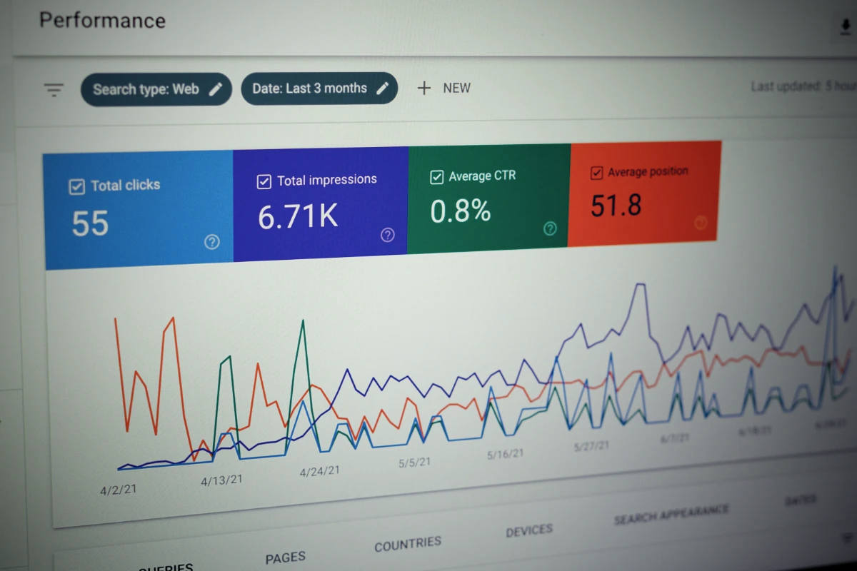 a screenshot of Google Search Console