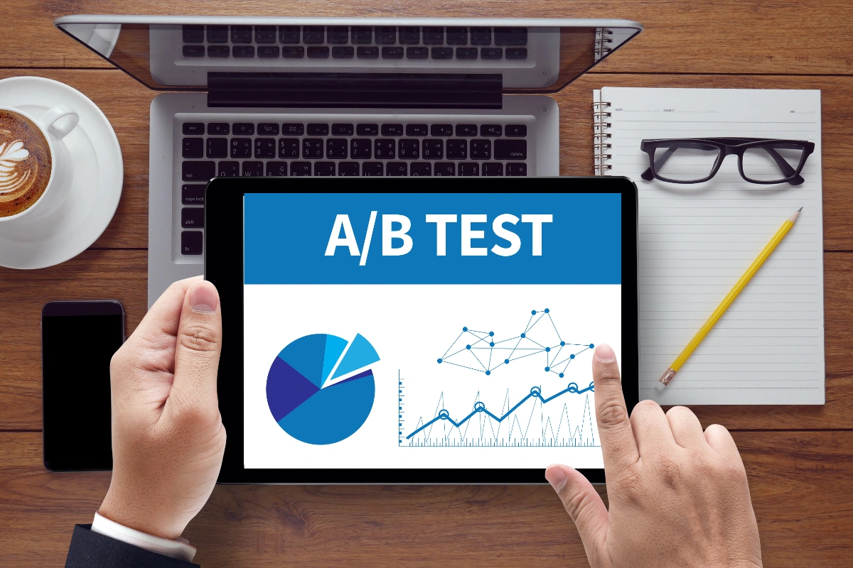 Before and after examples of A/B tests showing significant improvements