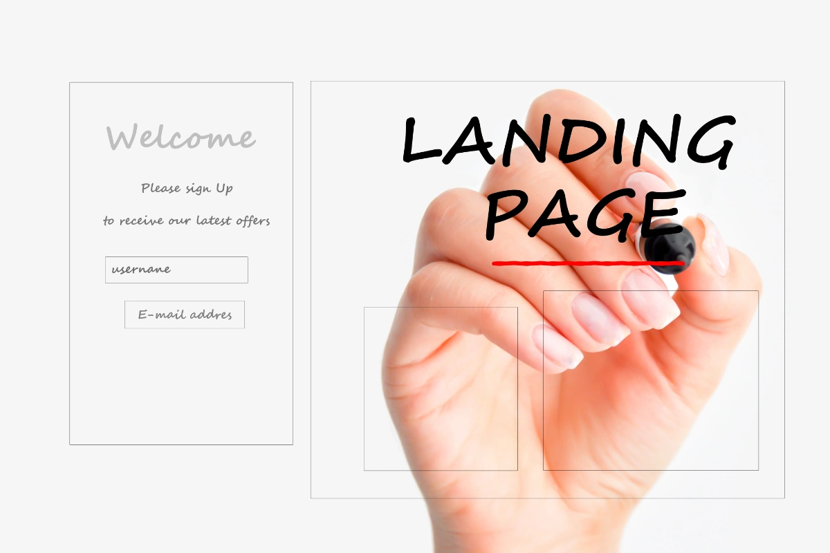 Landing pages